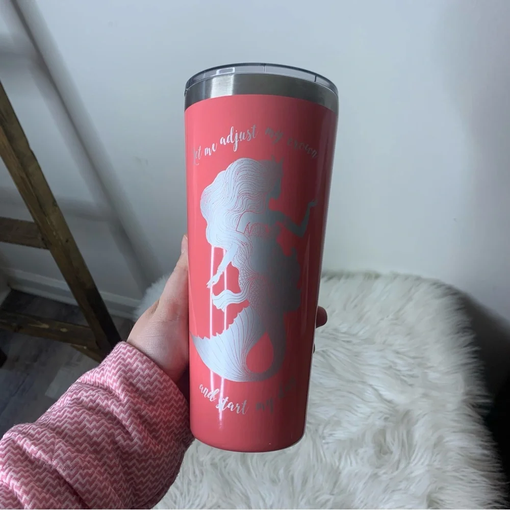 Refresh Mermaid Adjust My Crown Metal Cup